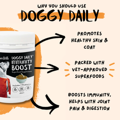 Doggy Daily Immunity Boost Supplement - 150g