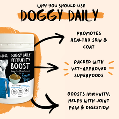 Doggy Daily Immunity Boost for SENIOR Dogs - 250g