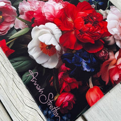 Mini Feeding Mat - Small / Square / Red