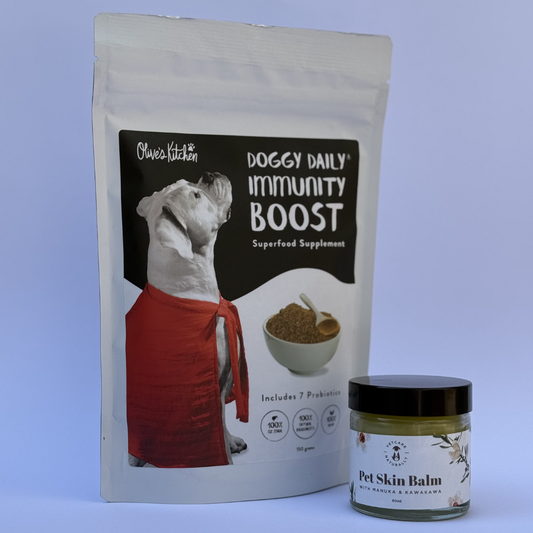 Doggy Daily + Pet Skin Balm Combo