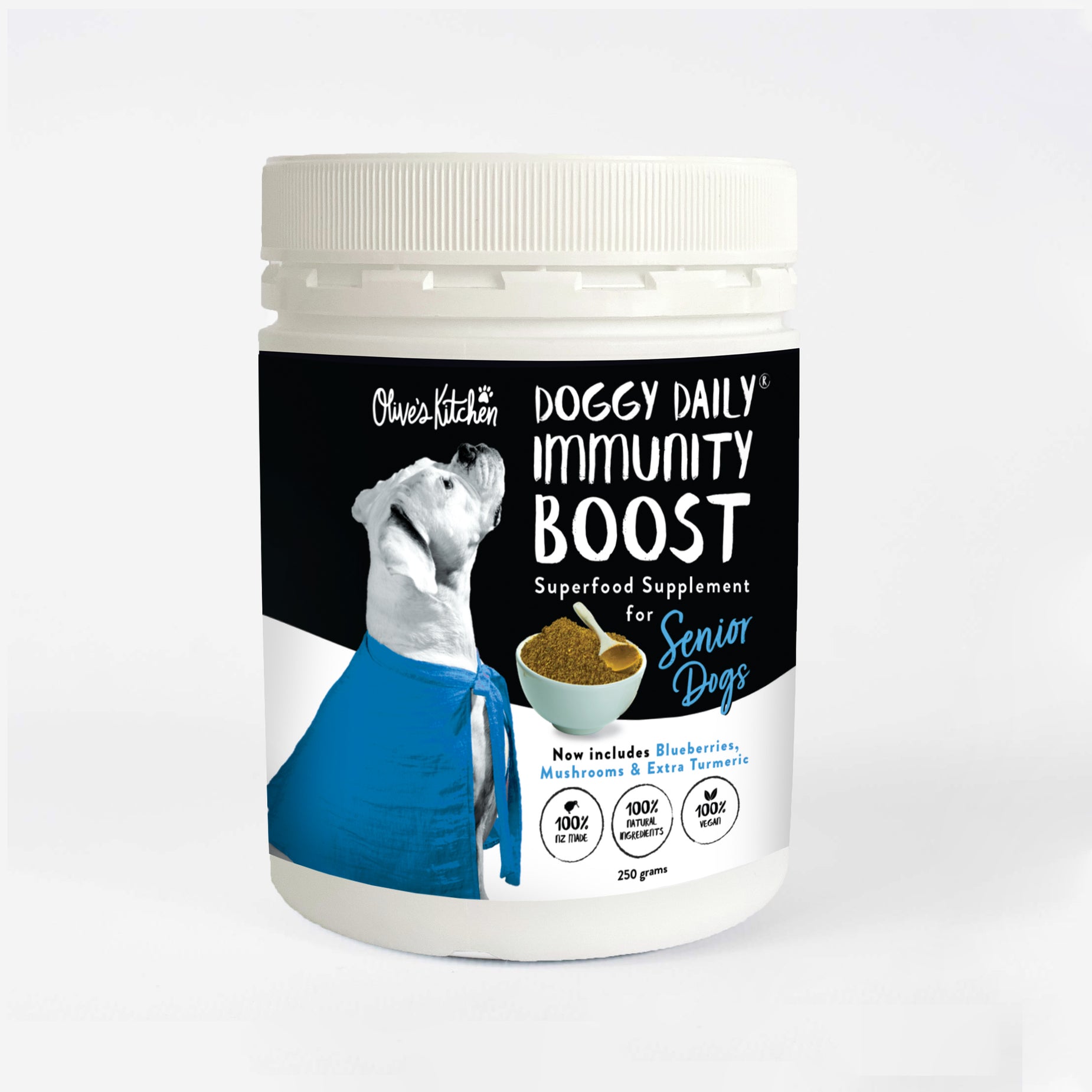 Doggy Daily NZ Natural Dog Supplement NZ Olive's Kitchen