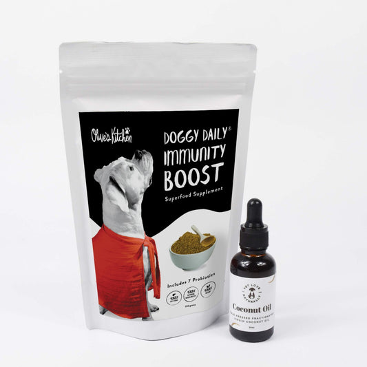 Doggy Daily 150gm and Coconut oil