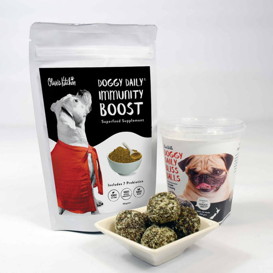 The Doggy Daily and Bliss Balls bundle