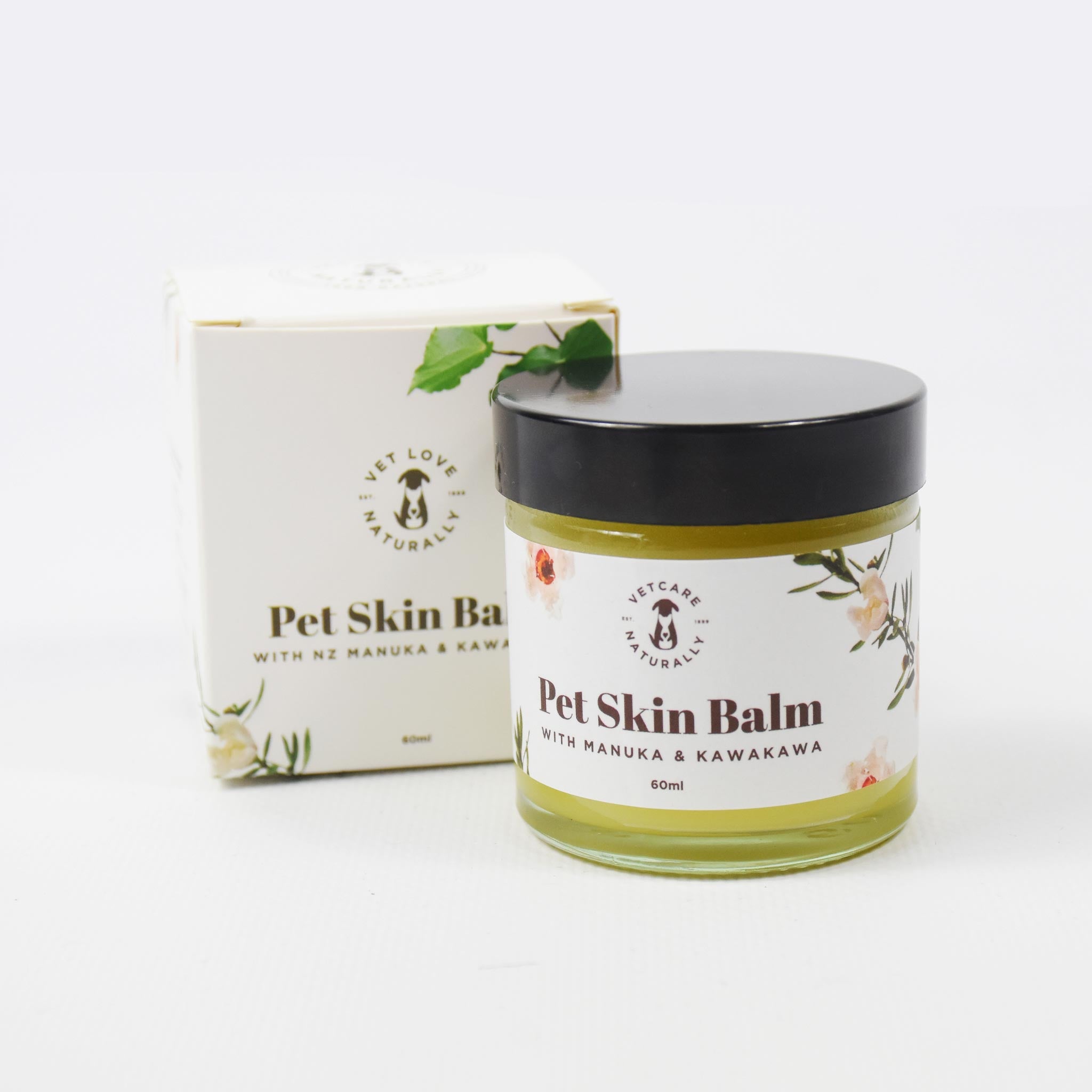 Packaging of the Olive's Kitchen Pet Skin Balm
